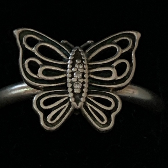 🎉HP🎉Retired Pandora butterfly ring - Picture 2 of 12